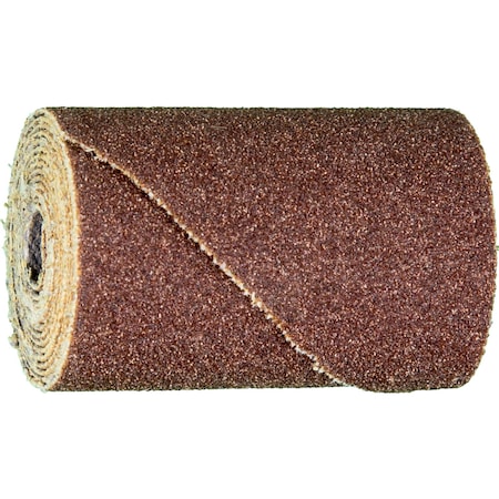 Pferd 1" x 1-1/2" Cartridge Roll, 1/4" AH - Untapered Type, Aluminum Oxide 120 Grit 41746